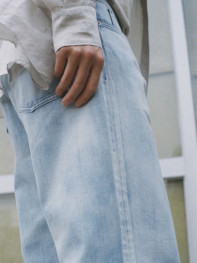 FADED HERITAGE DENIM PANTS
