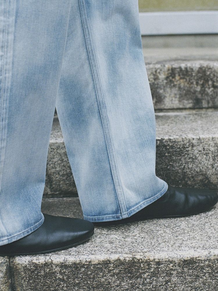 FADED HERITAGE DENIM PANTS