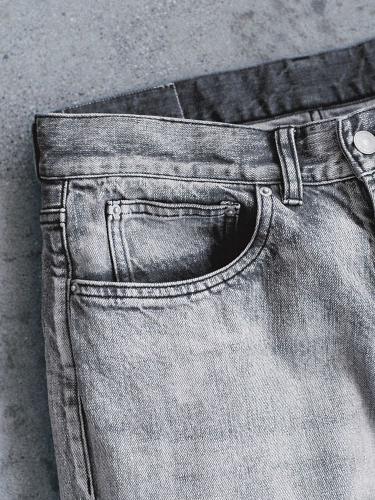 FADED HERITAGE DENIM PANTS