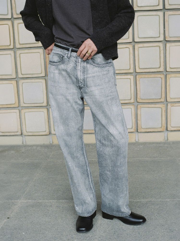 FADED HERITAGE DENIM PANTS