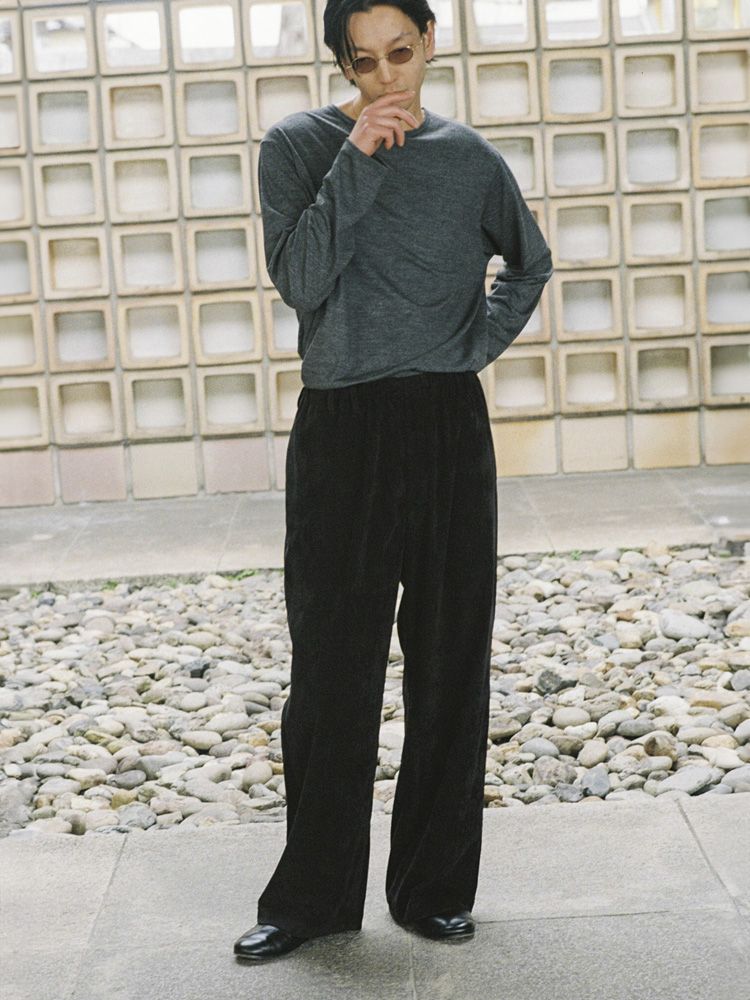 RAYON VELVET M-52 PANTS