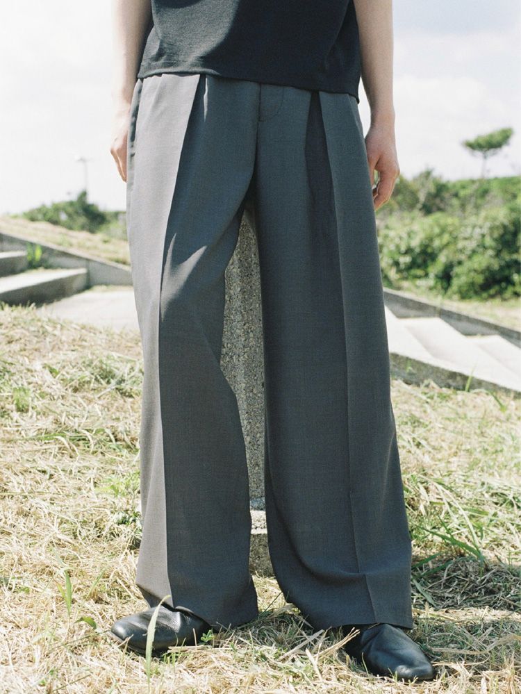 SUPER LIGHT WOOL TROUSERS