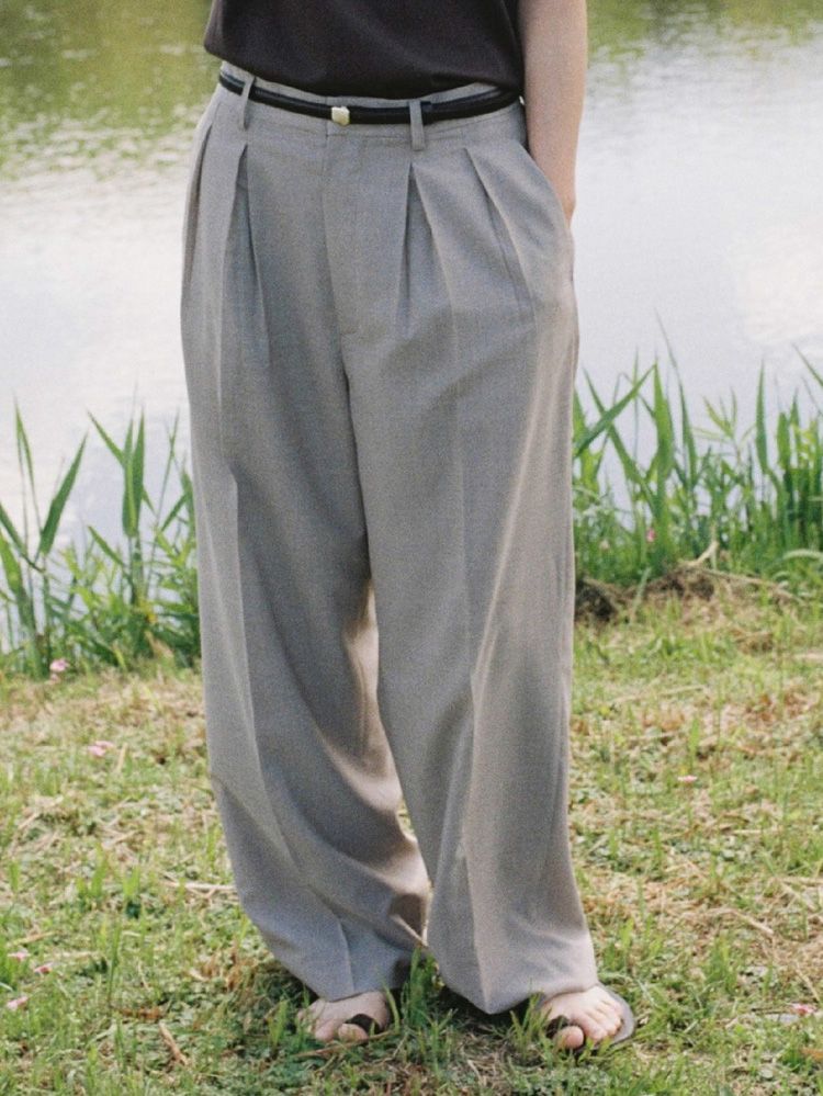 SUPER LIGHT WOOL TROUSERS
