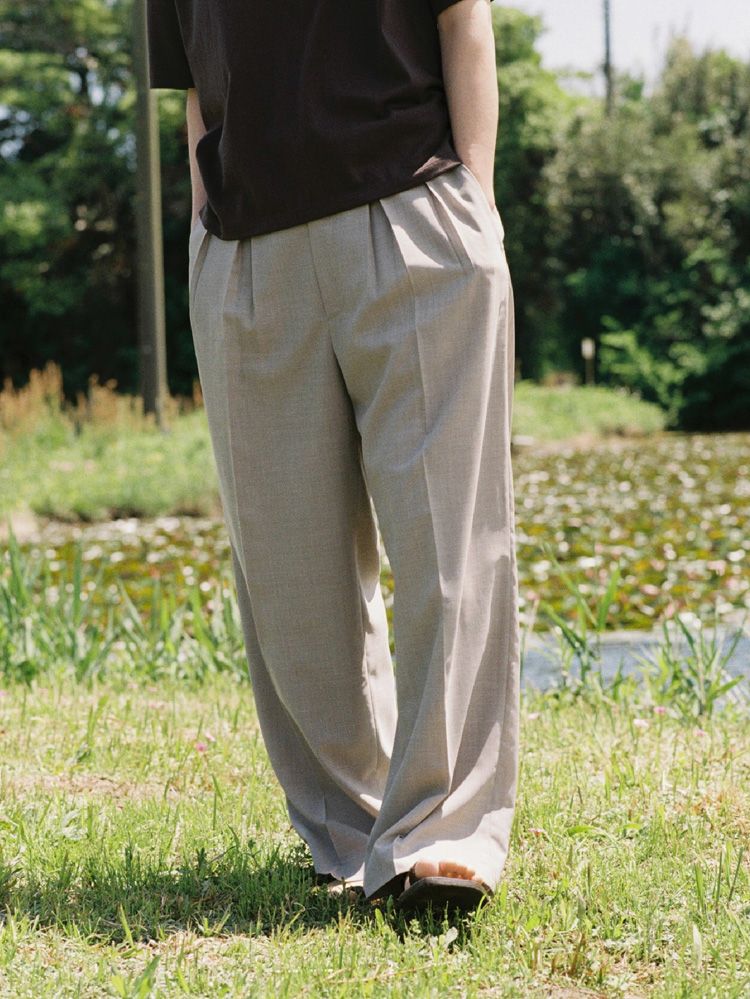 SUPER LIGHT WOOL TROUSERS