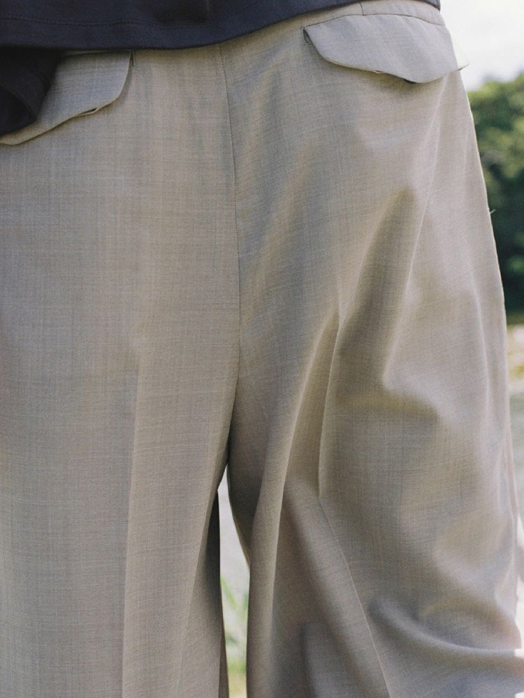 SUPER LIGHT WOOL TROUSERS