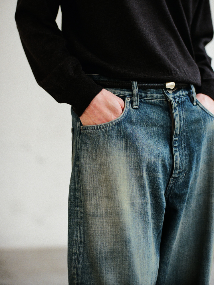 SEMI WIDE HERITAGE DENIM PANTS