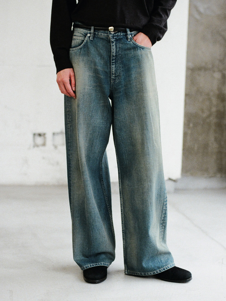 SEMI WIDE HERITAGE DENIM PANTS