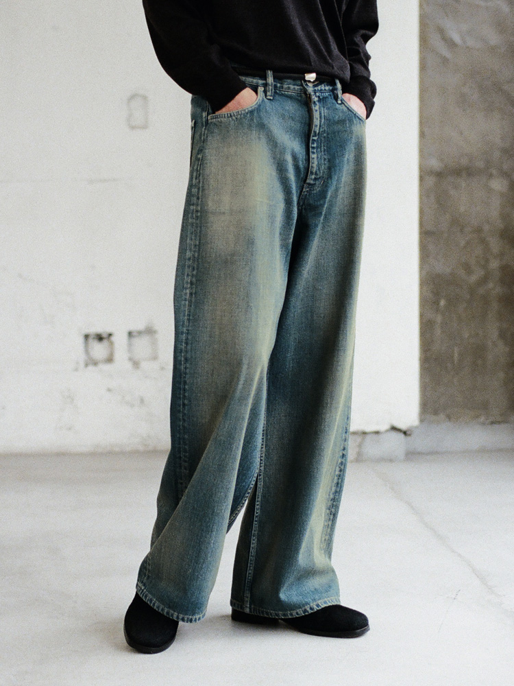 SEMI WIDE HERITAGE DENIM PANTS