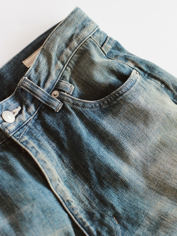 SEMI WIDE HERITAGE DENIM PANTS