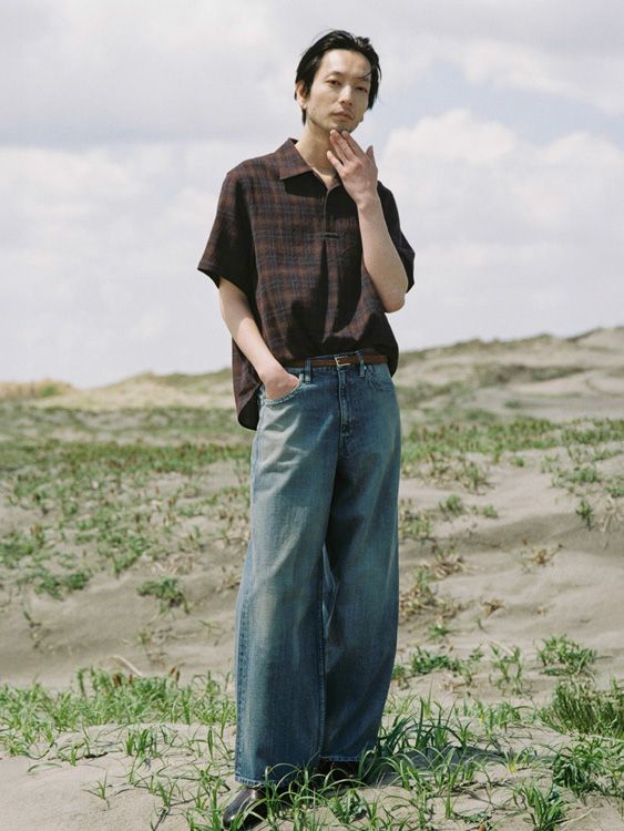 SEMI WIDE HERITAGE DENIM PANTS