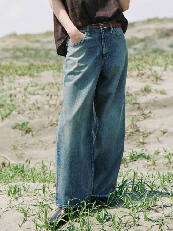 SEMI WIDE HERITAGE DENIM PANTS
