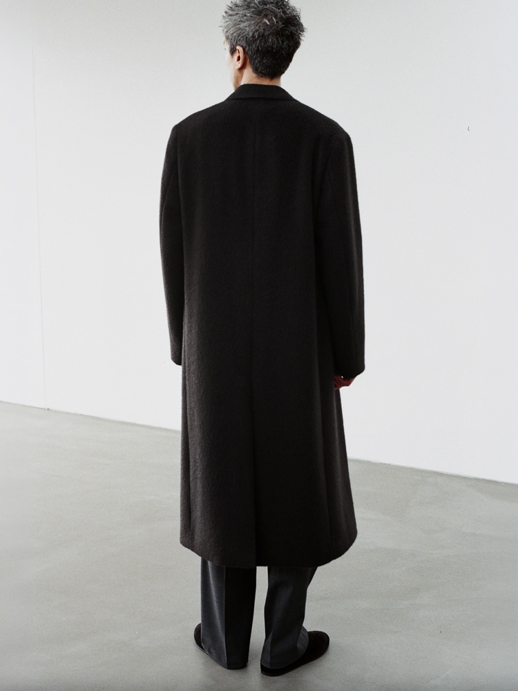 Mo/W Shaggy Chester Coat
