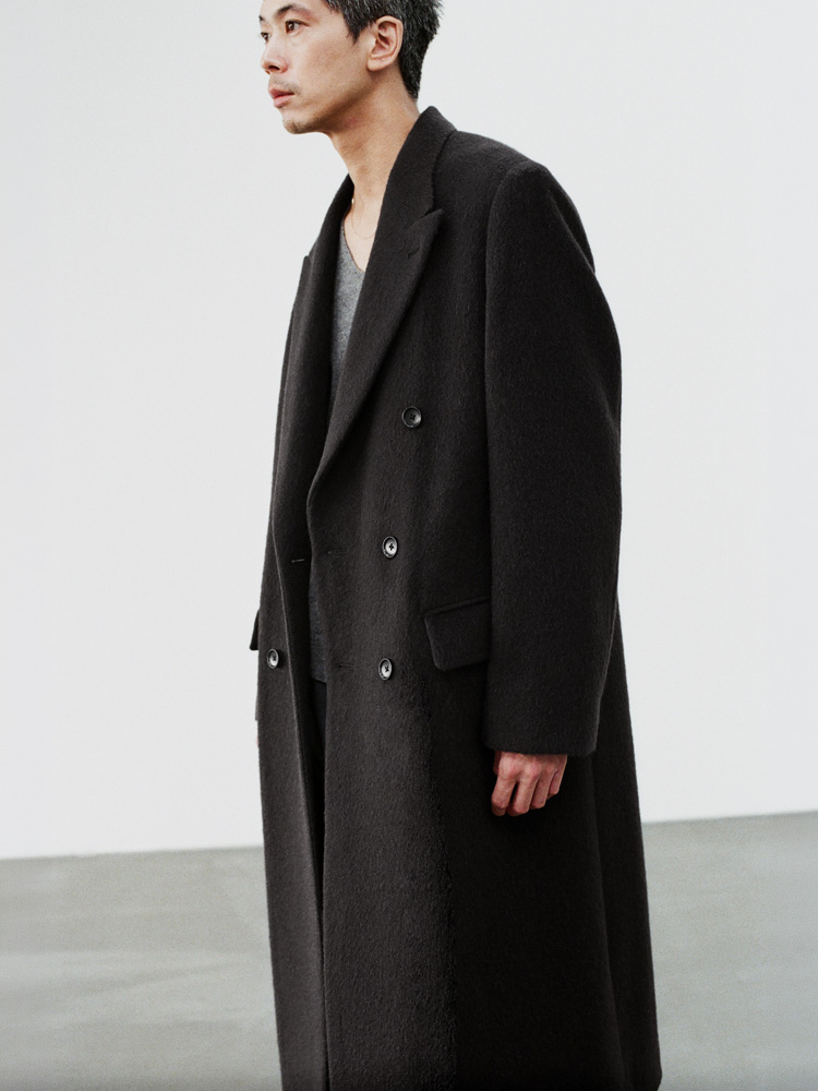 Mo/W Shaggy Chester Coat