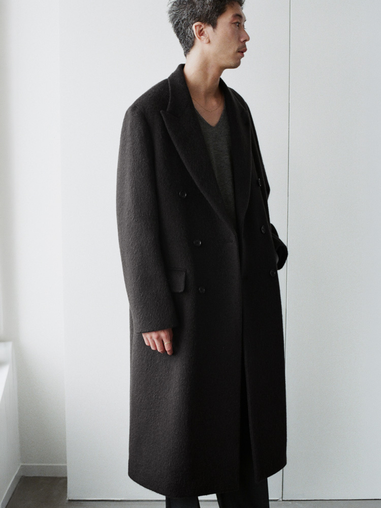 Mo/W Shaggy Chester Coat