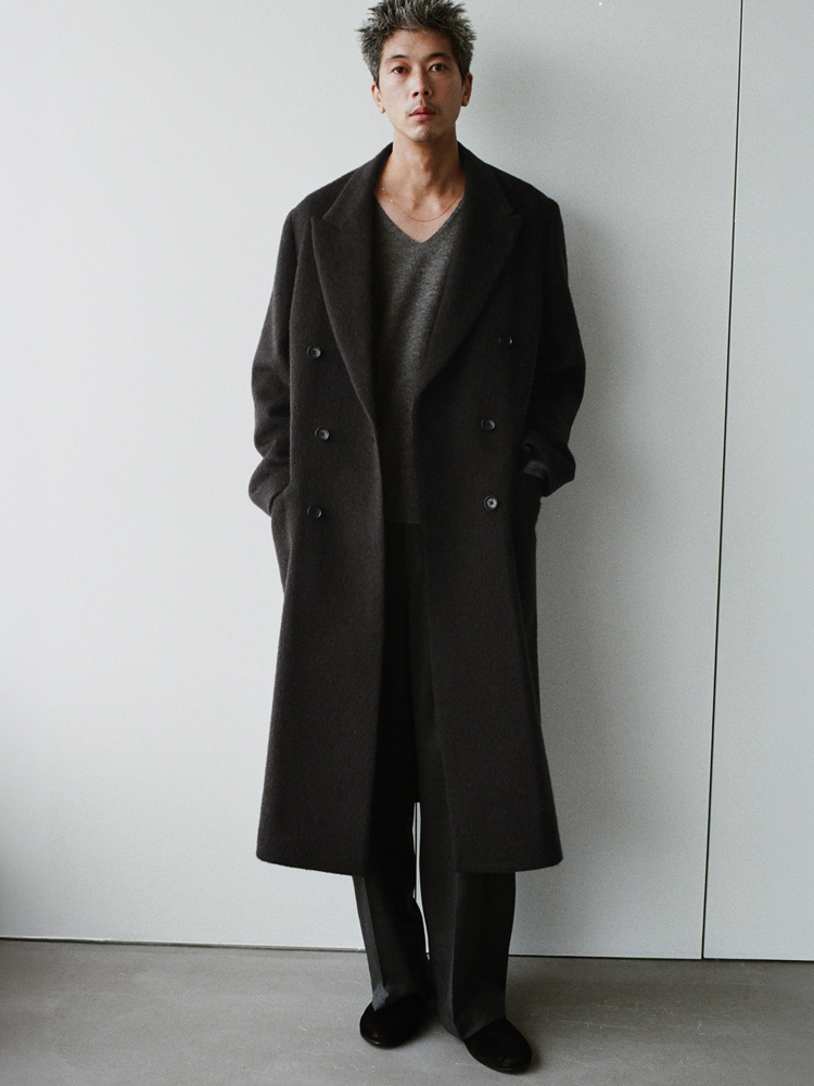 Mo/W Shaggy Chester Coat