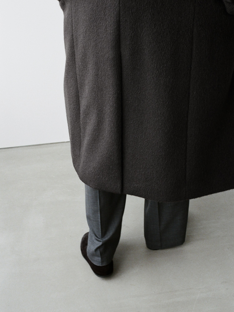 Mo/W Shaggy Chester Coat