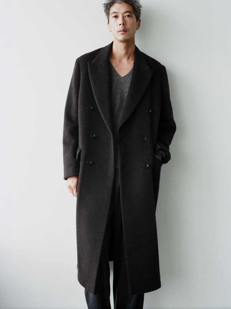 Mo/W Shaggy Chester Coat