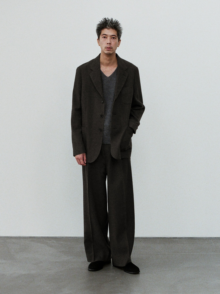 W/Li Tweed Jacket