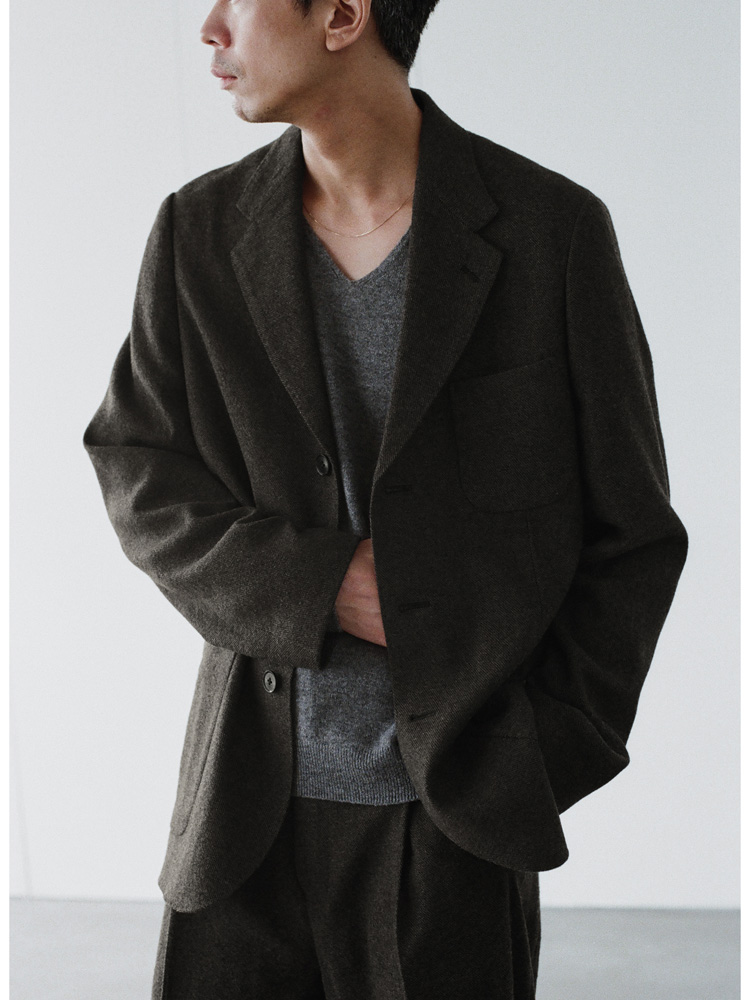 W/Li Tweed Jacket