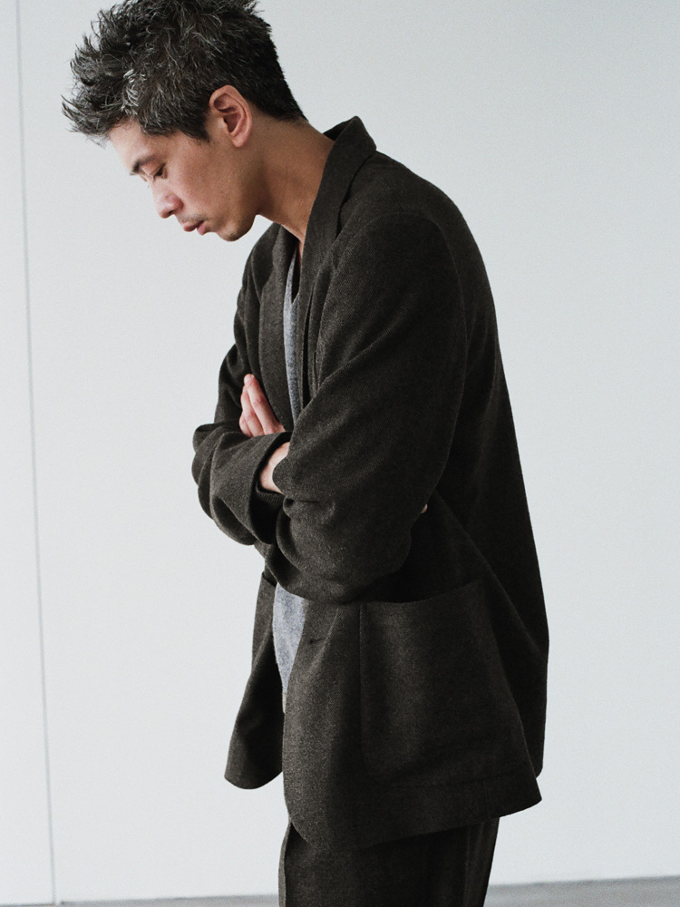 W/Li Tweed Jacket