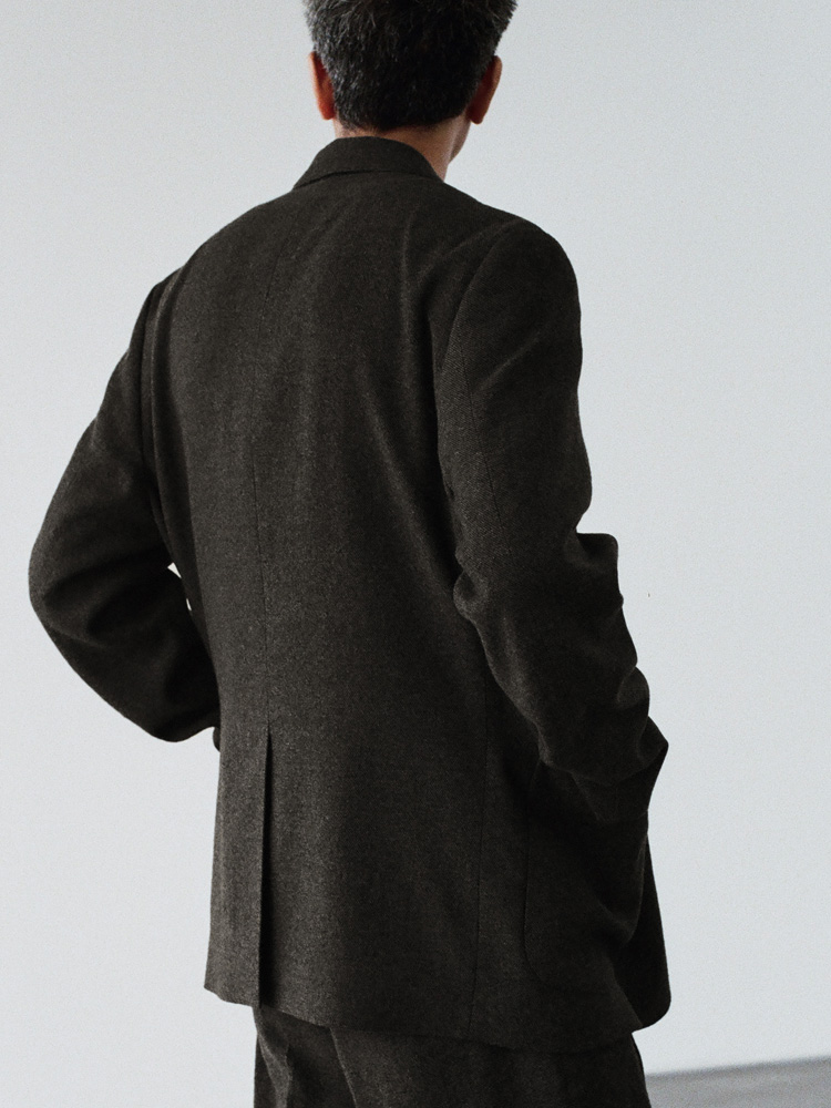 W/Li Tweed Jacket