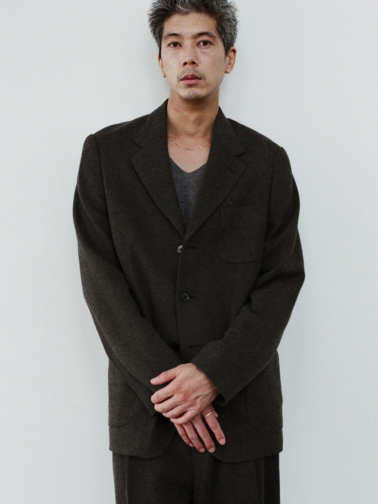 W/Li Tweed Jacket
