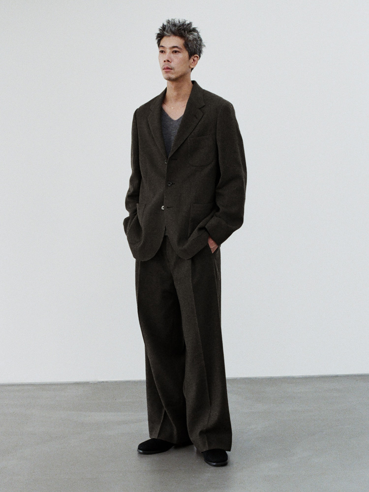 W/Li Tweed Jacket