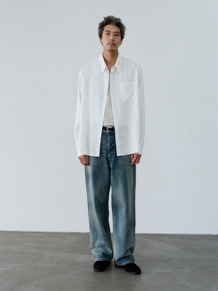 トップス LIDNM Linen T-Shirt Linen Shirt / 商品詳細ページ / LIDNM / Llife ONLINE STORE（リドム