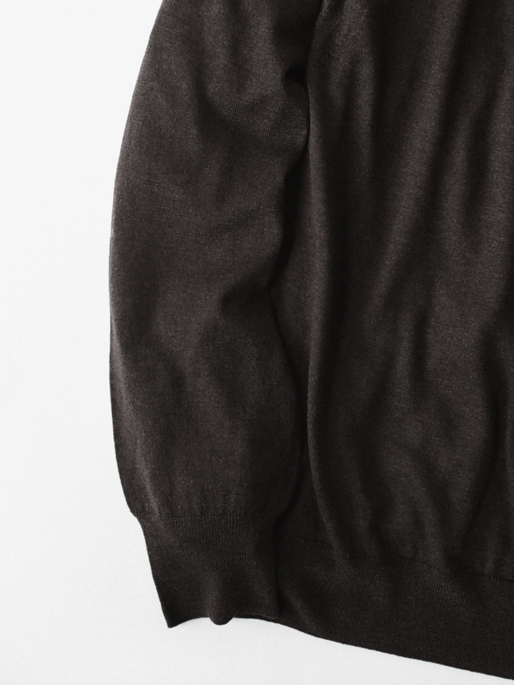 Te/Ca Milled Henley Knit