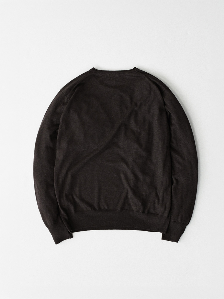 Te/Ca Milled Henley Knit