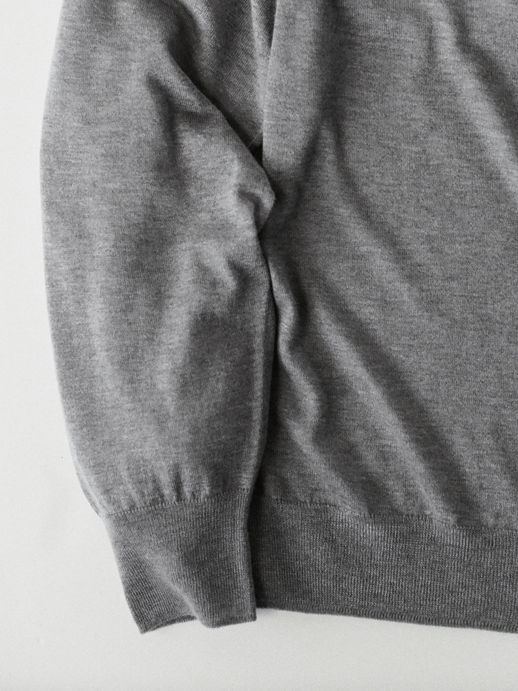 Te/Ca Milled Henley Knit