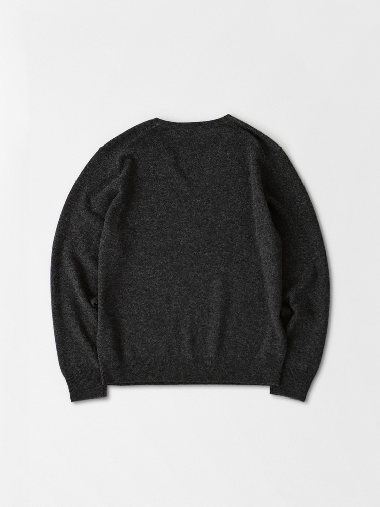 W/Ca Milled V-Neck Knit