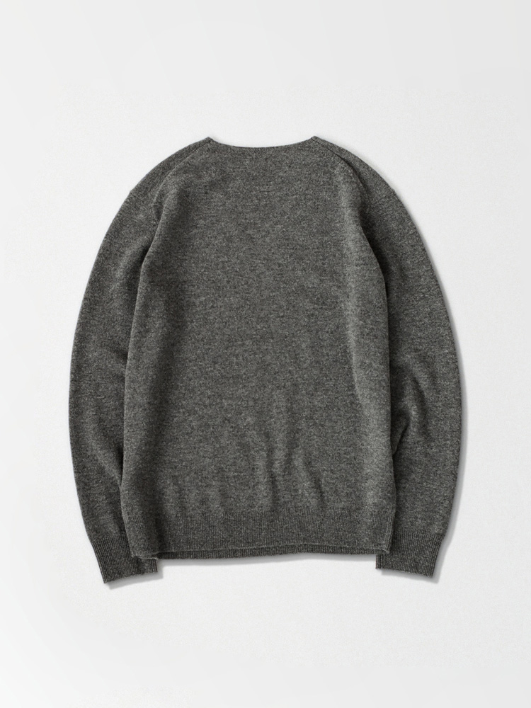 W/Ca Milled V-Neck Knit