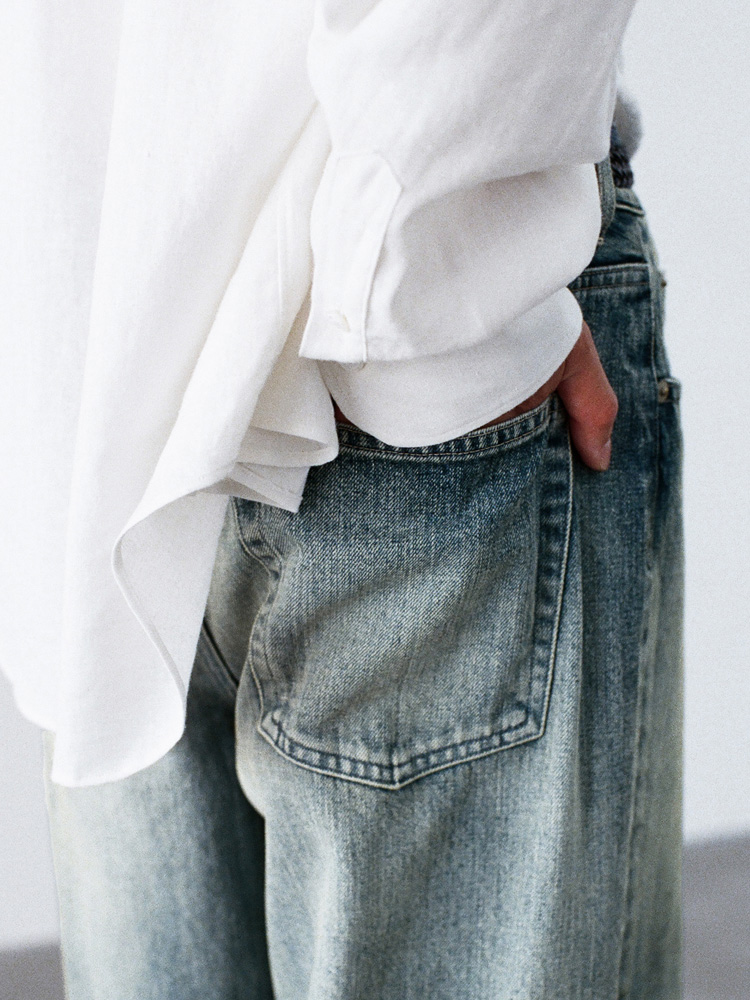 Heritage Slub Denim Pants