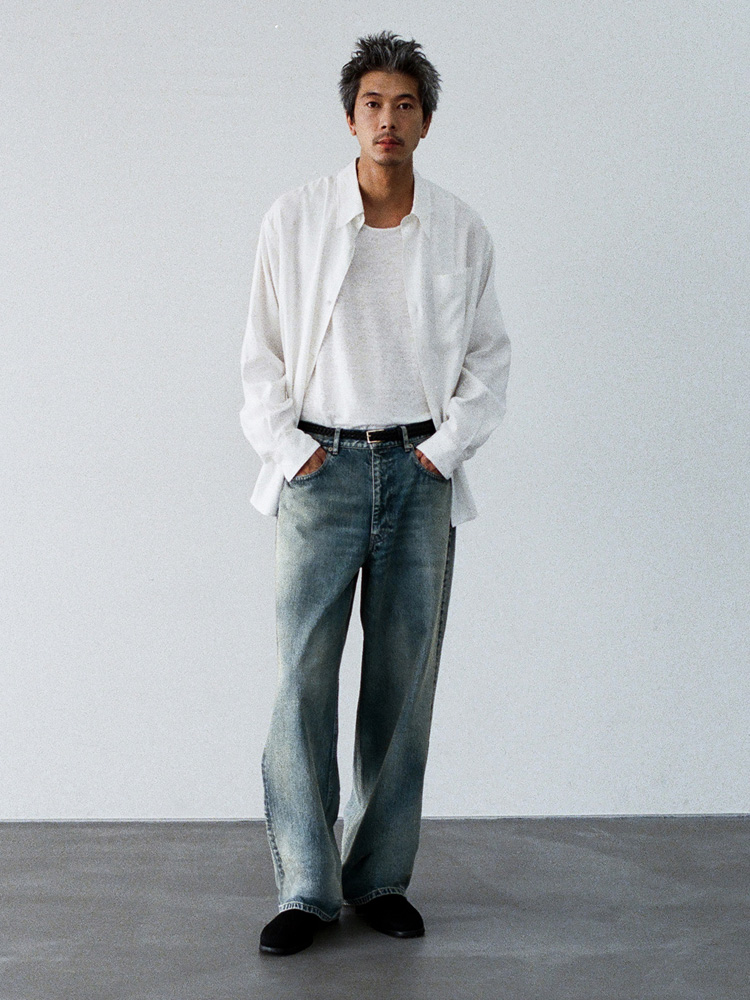 Heritage Slub Denim Pants
