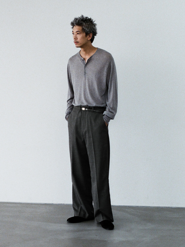 Sharkskin Army Trousers
