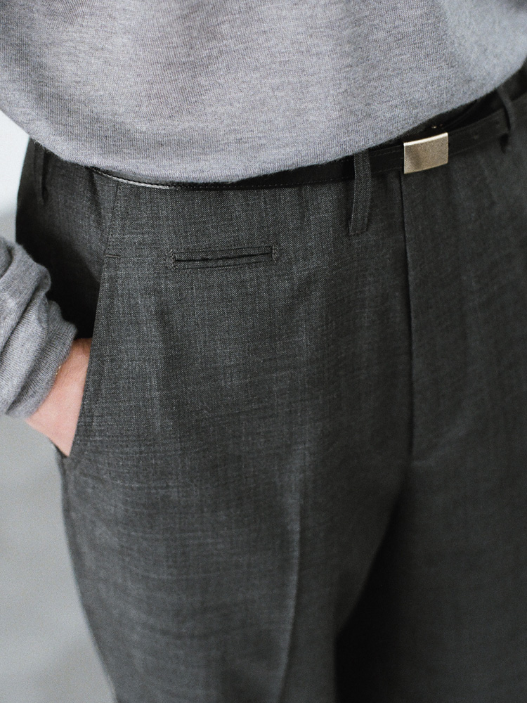 Sharkskin Army Trousers