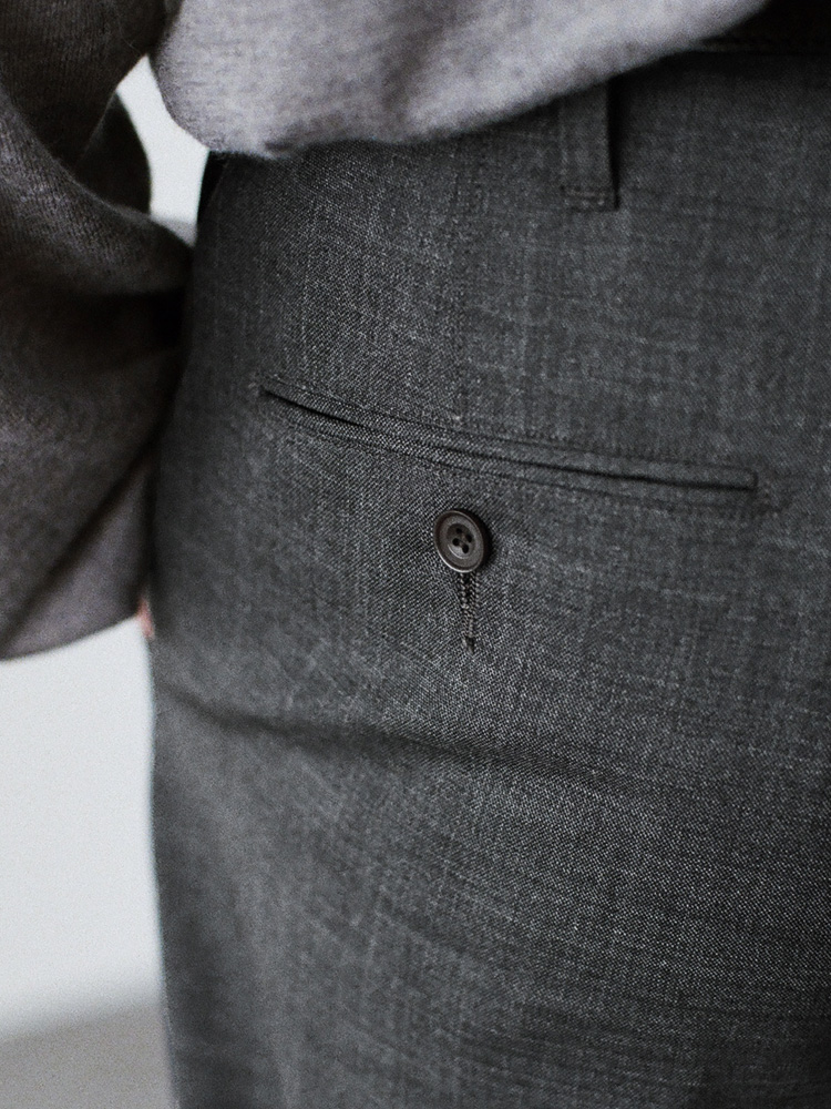 Sharkskin Army Trousers