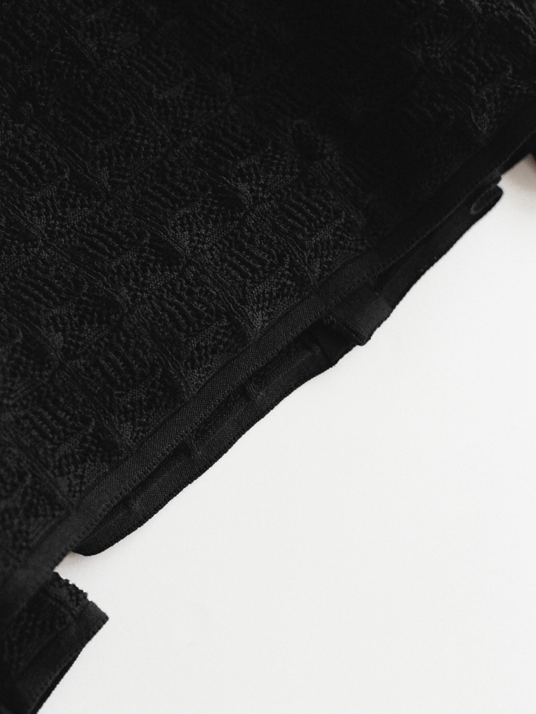 Crochet Knit Lounge Jacket