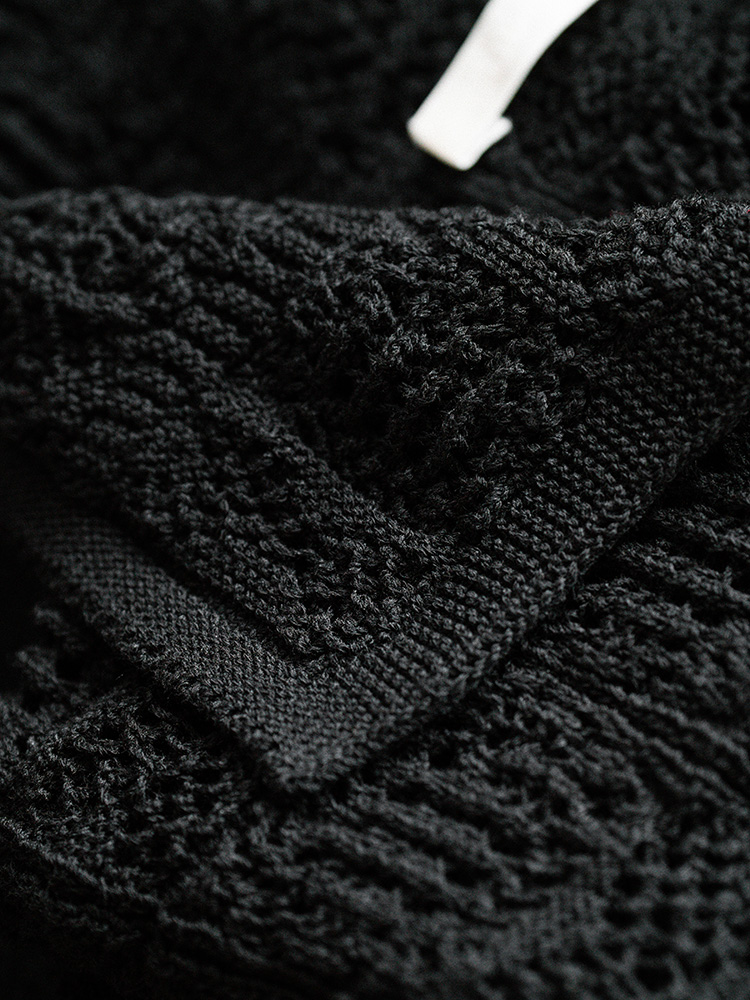 Crochet Knit Lounge Jacket