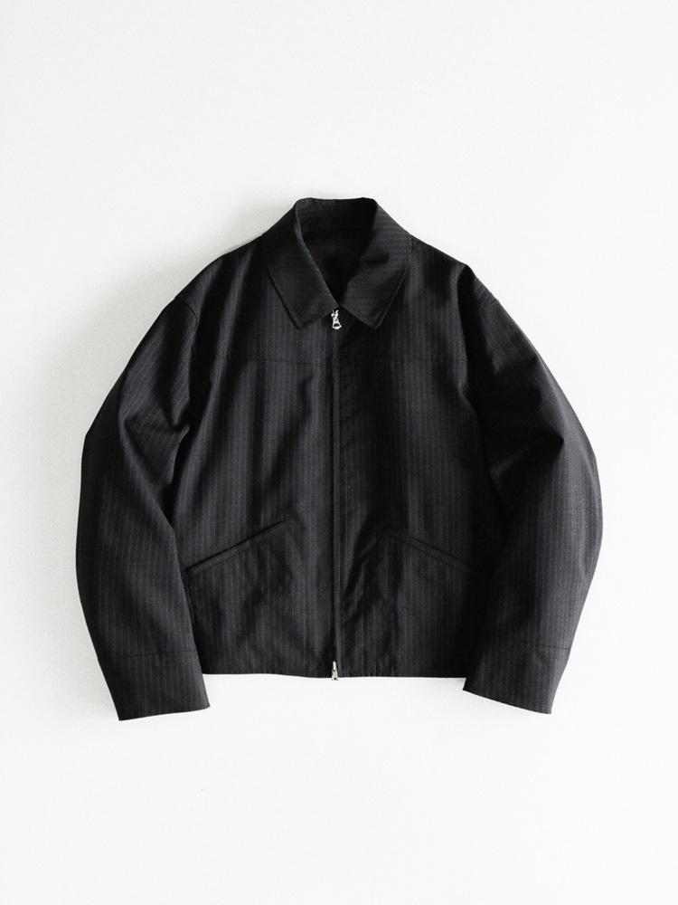 Wool Cropped Sport Jacket