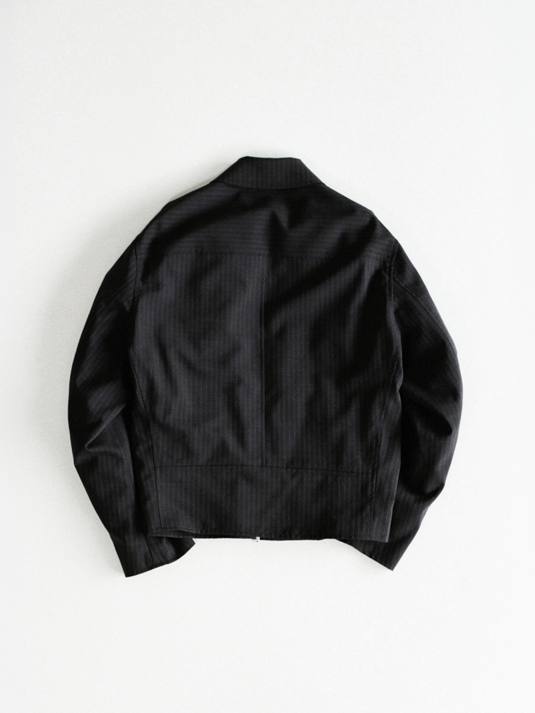 Wool Cropped Sport Jacket