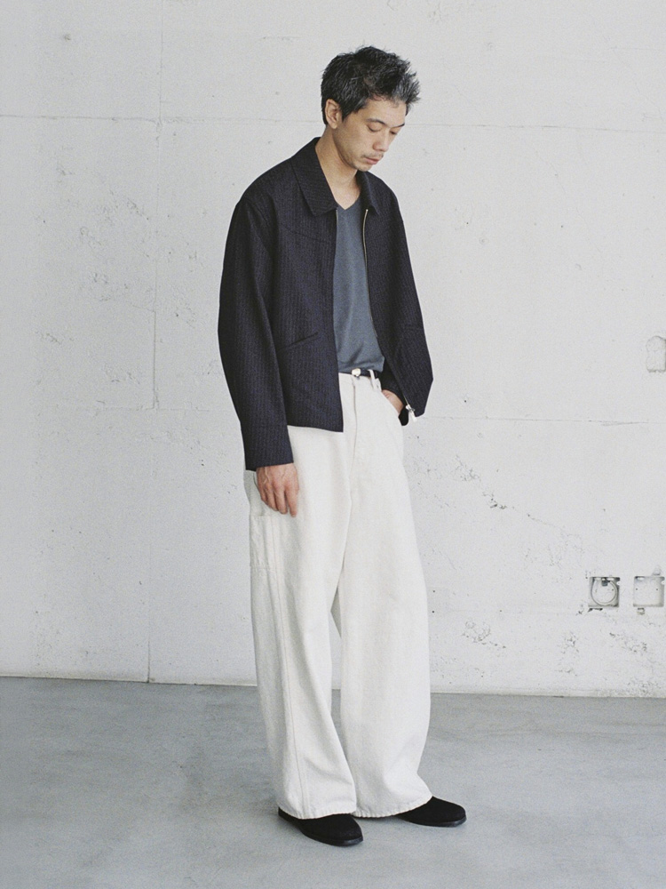 Wool Cropped Sport Jacket