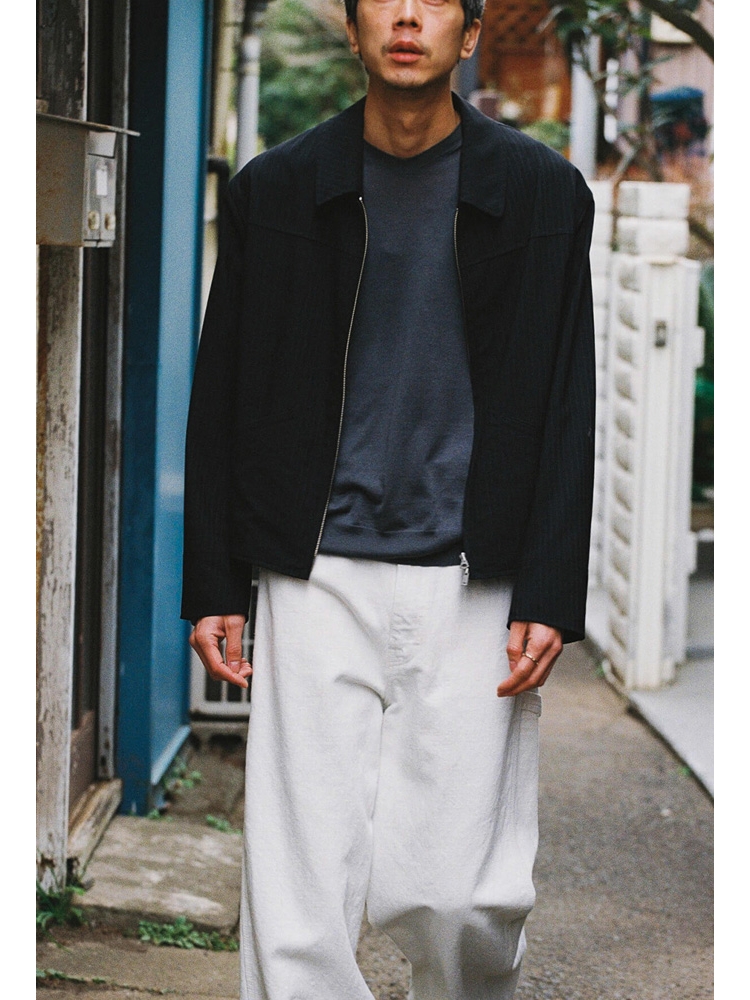 Wool Cropped Sport Jacket / 商品詳細ページ / LIDNM / Llife ONLINE
