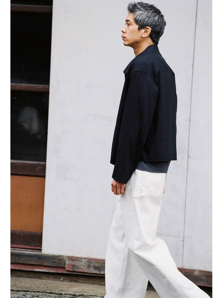 Wool Cropped Sport Jacket / 商品詳細ページ / LIDNM / Llife ONLINE