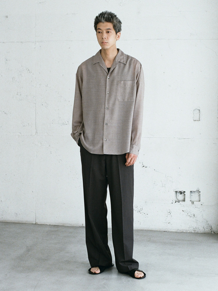 T/W Voile Sheer Shirt