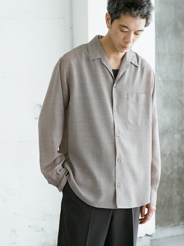 T/W Voile Sheer Shirt