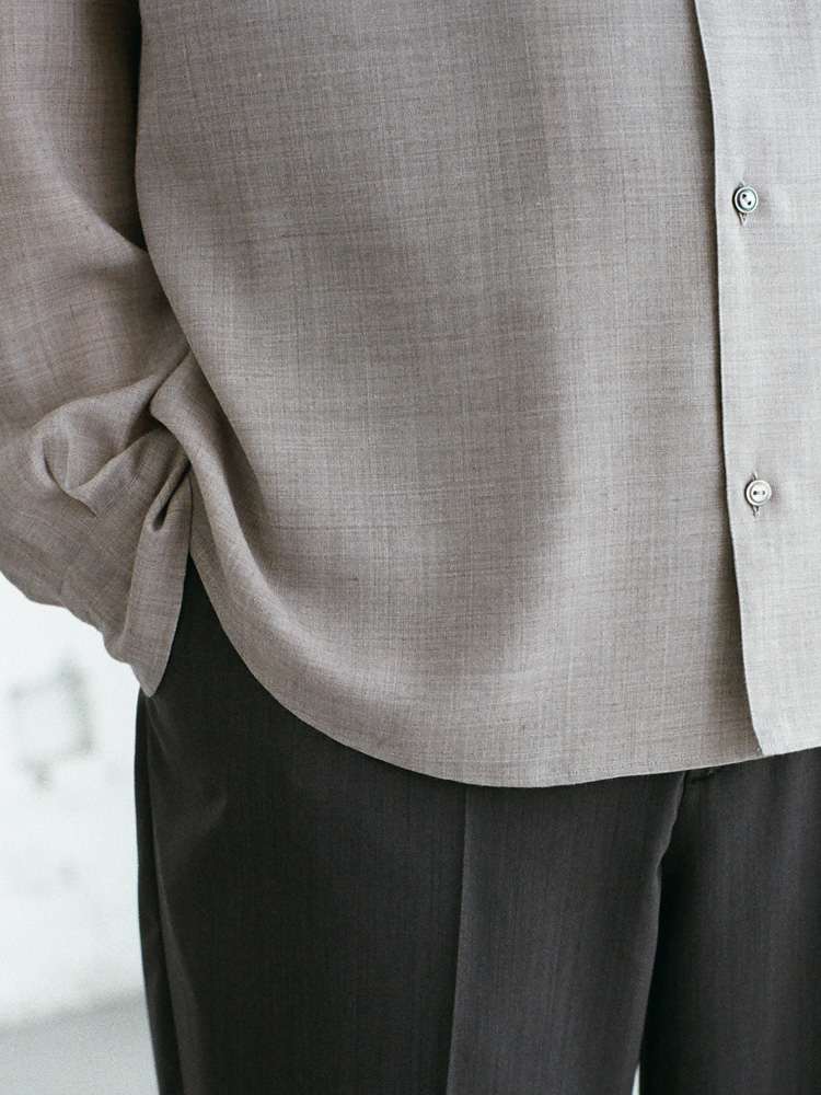 T/W Voile Sheer Shirt