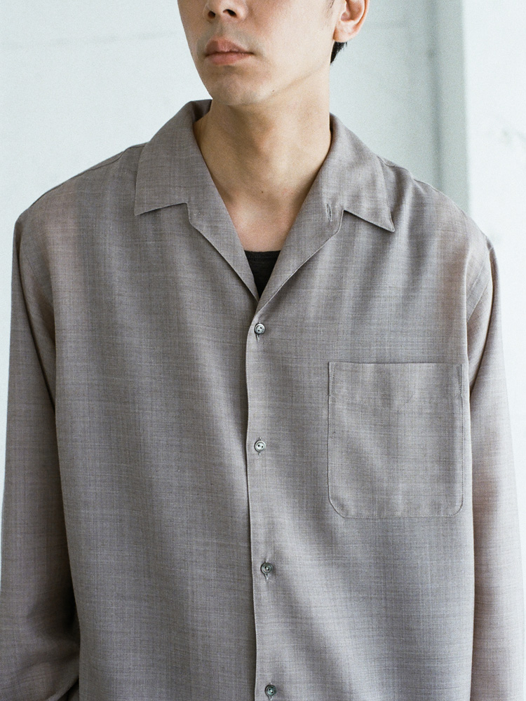 T/W Voile Sheer Shirt