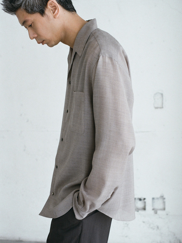 T/W Voile Sheer Shirt